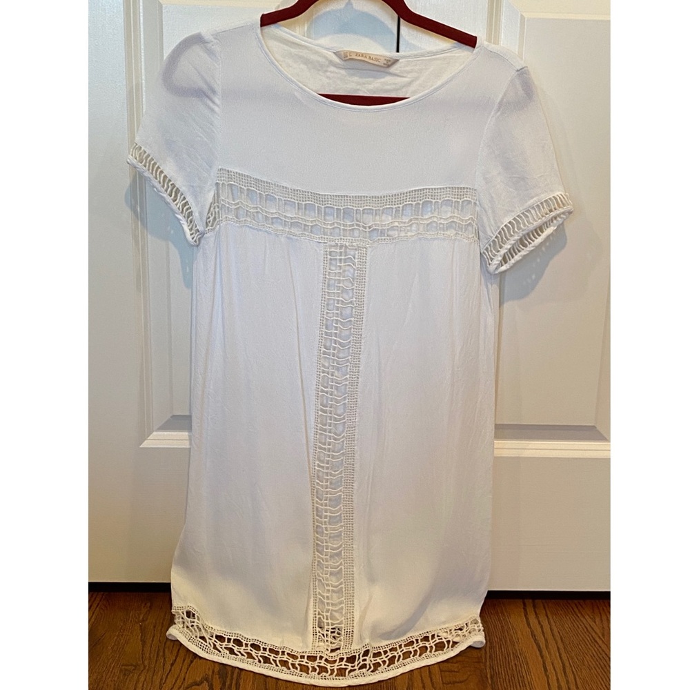 white slip dress